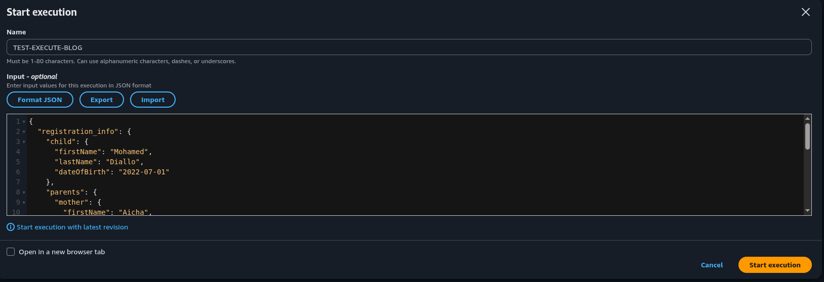 State Machine Execution