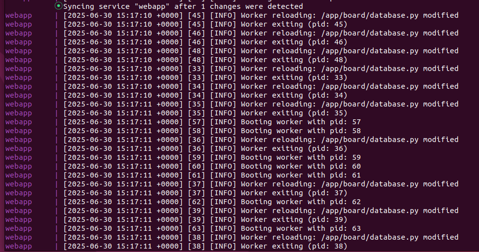 Application sync