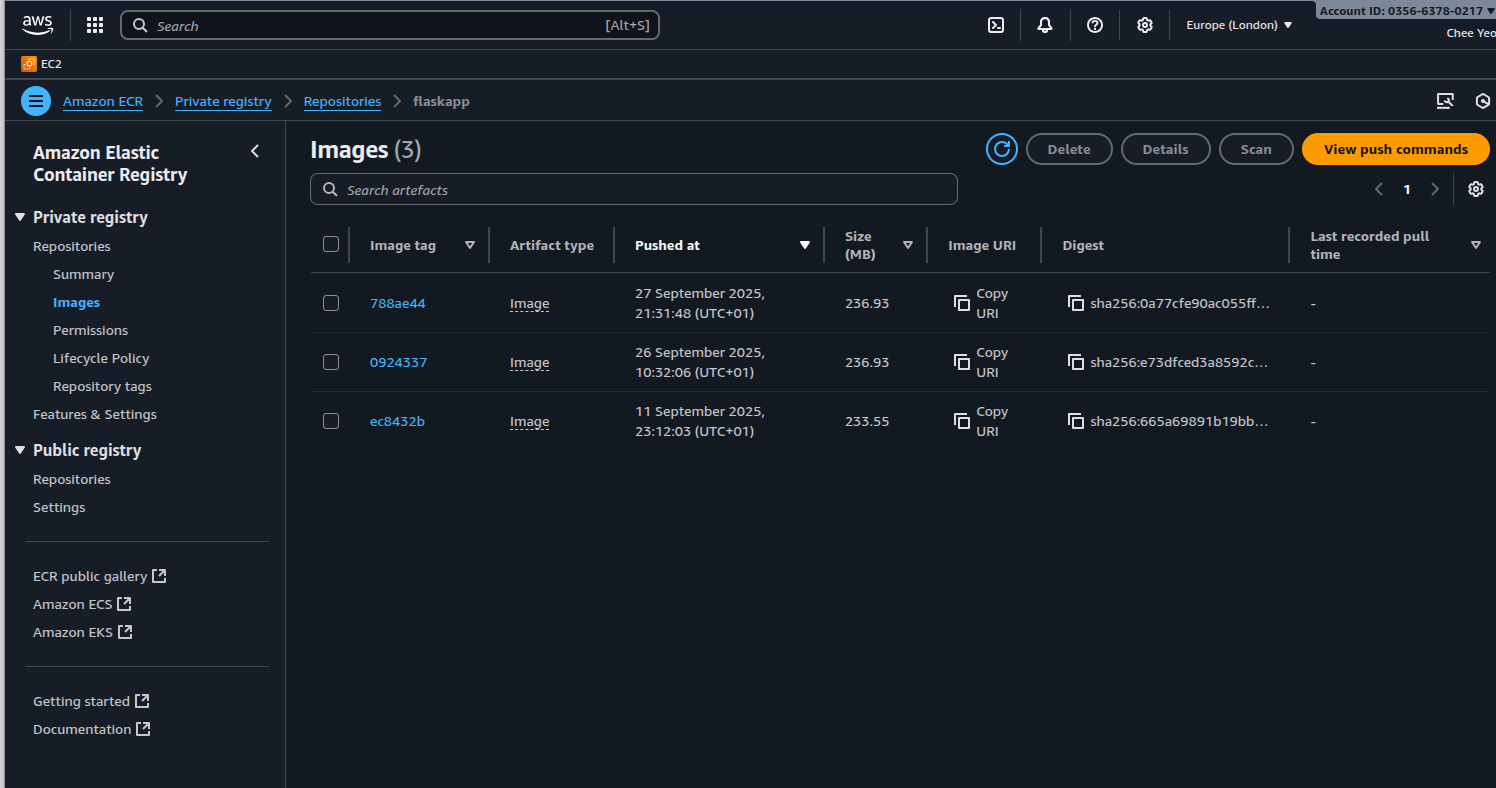 ECR repository